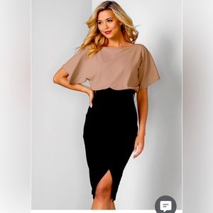 Selling an new Venus Color Block Dress